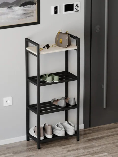 Обувница в прихожую лофт Elevatus, Дуб Молочный